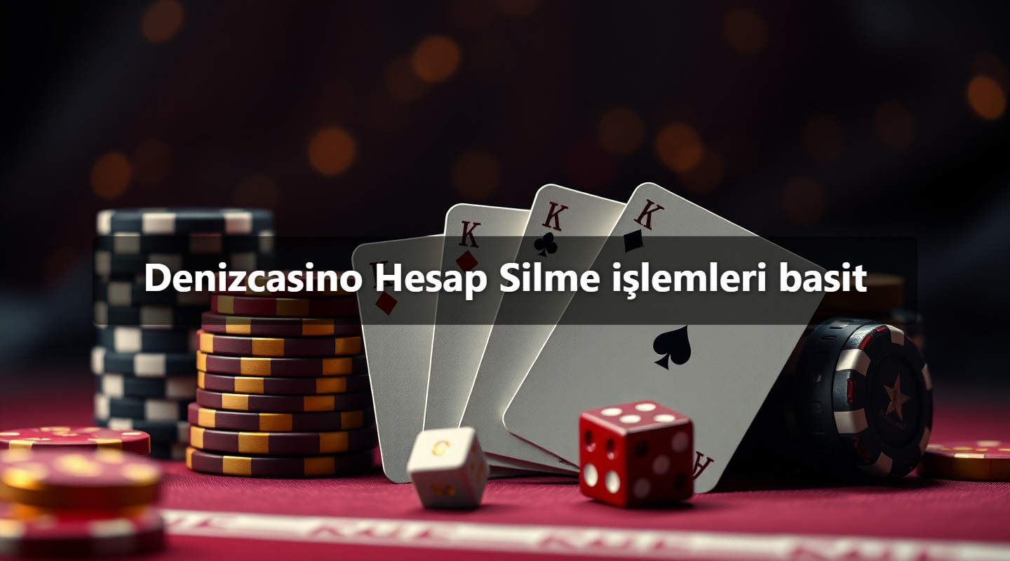 Denizcasino Hesap Silme işlemleri basit